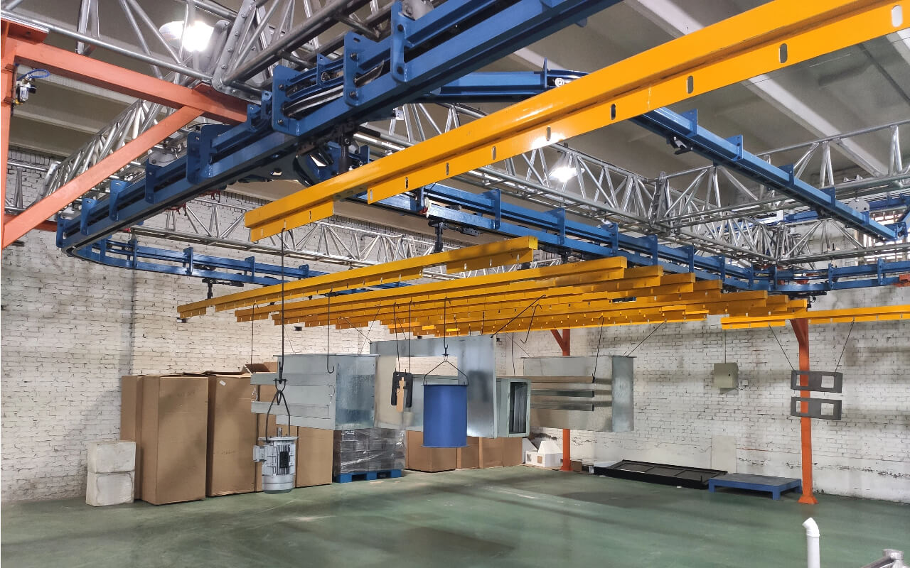 Wood Finish Powder Coating Machine