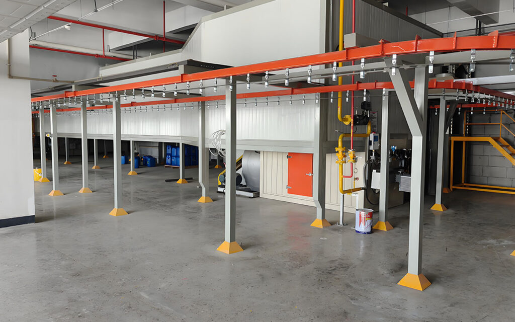 Automatic Powder Coating Line Curing Oven