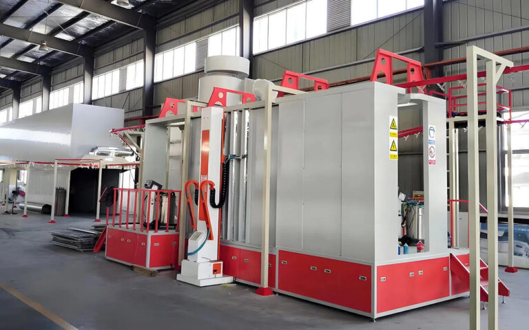 Powder coating booths, Powder spray booths