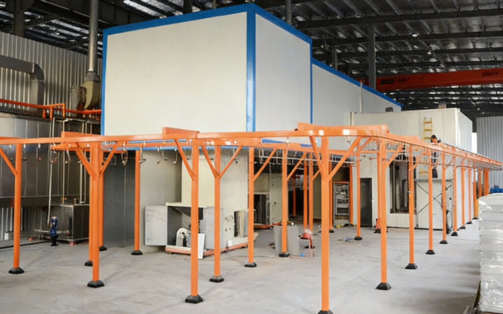 Automatic Powder Coating Curing Oven