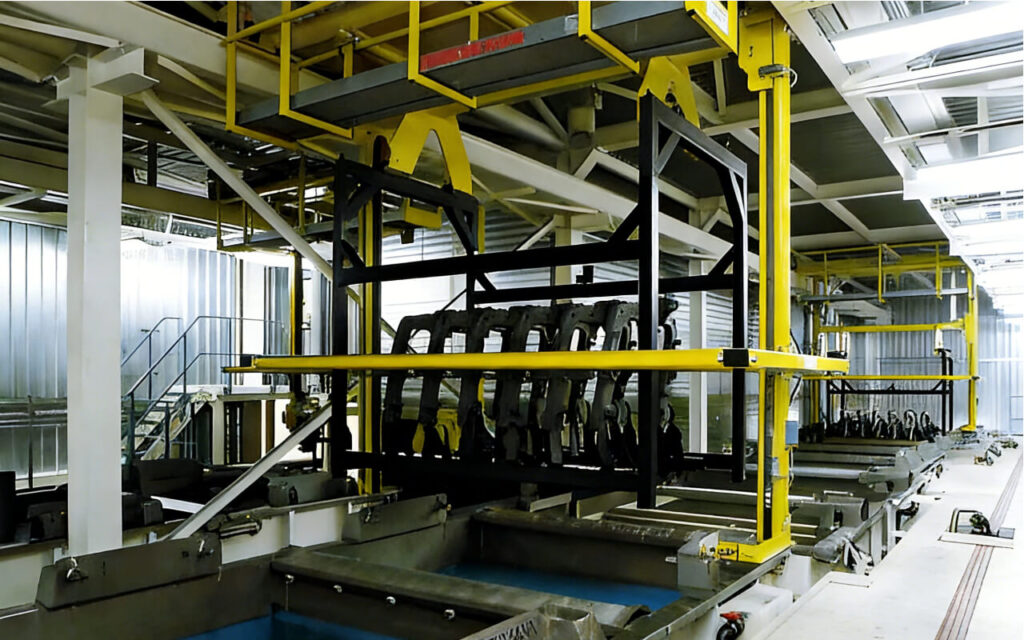 Custom-Designed Automatic Powder Coating Line for Wheelchairs