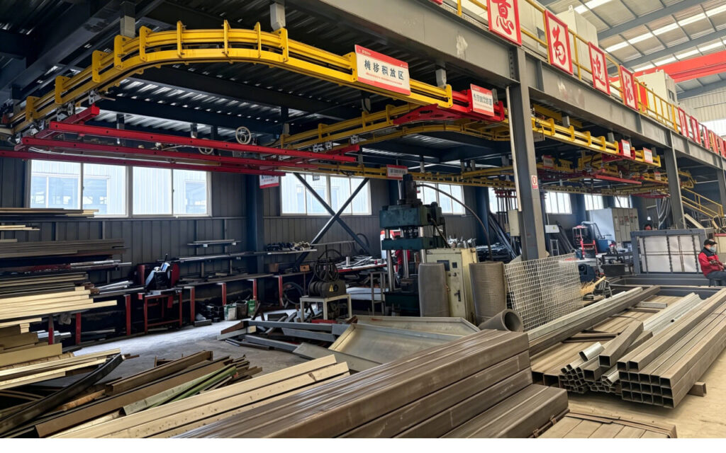Powder Coating Line for Racks