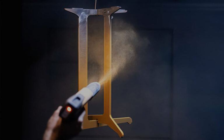 Electrostatic coating, Electrostatic spraying paint