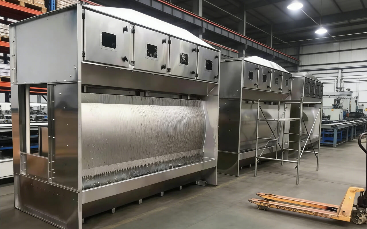 Pumpless Water Wash Spray Booth