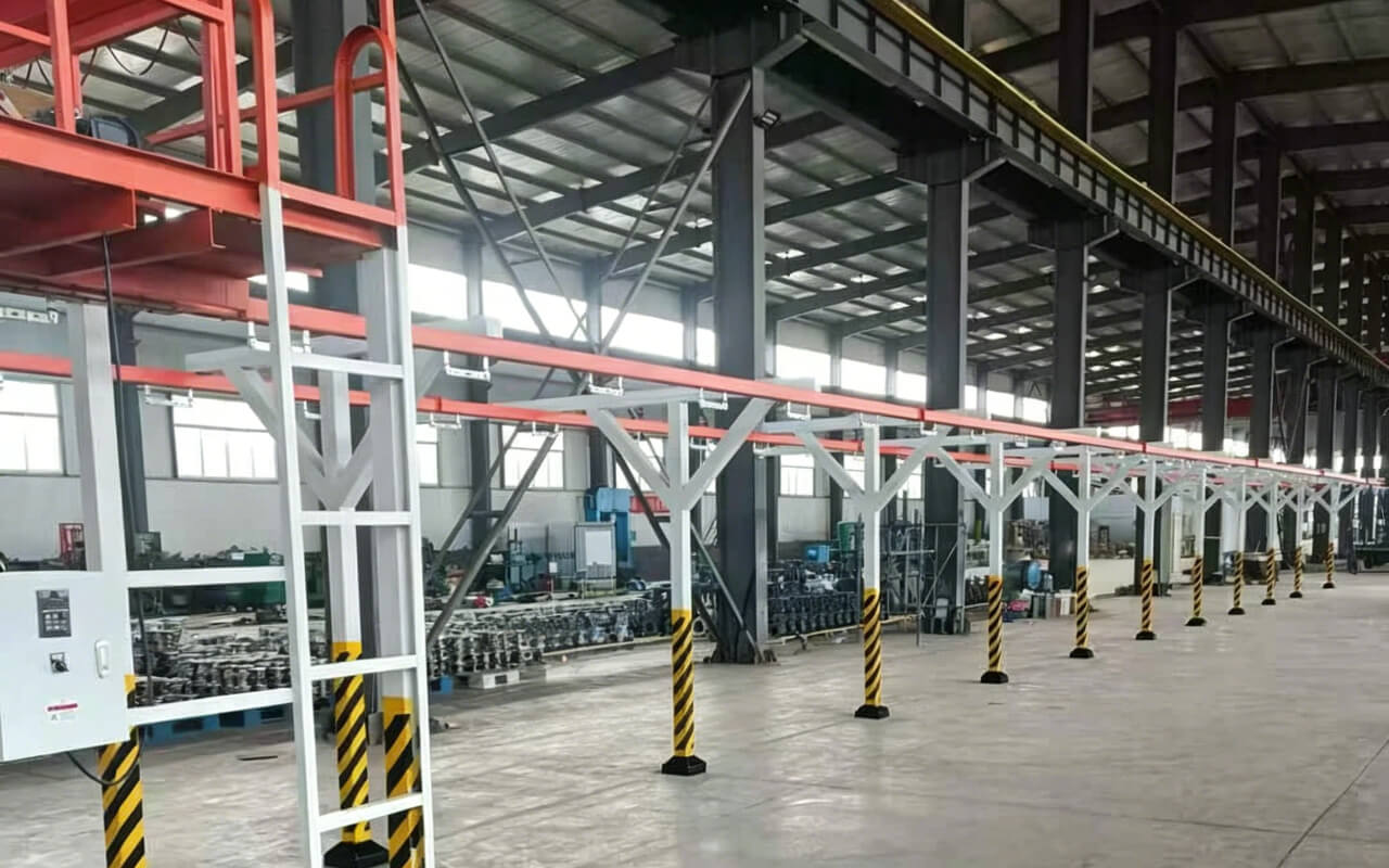 Fully Automatic Powder Coating Line for Aluminum Profiles