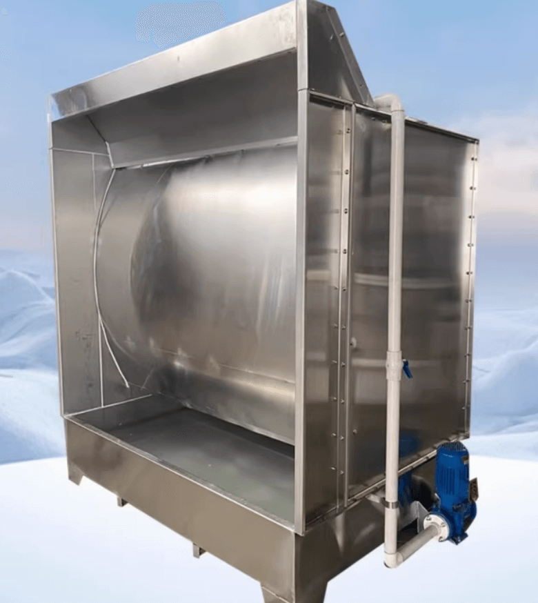 Galvanized Sheet Water Cabinet Spray Booth