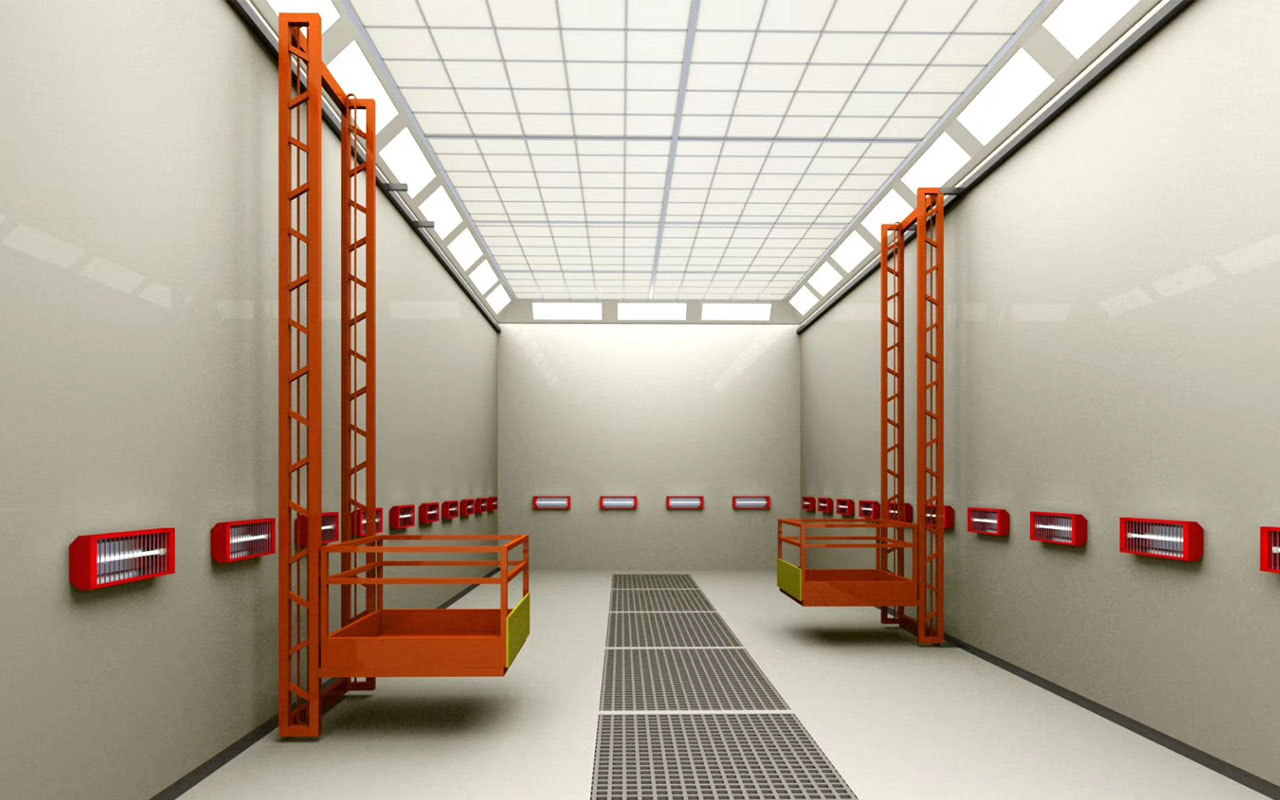 High-Temperature Curing Oven for Liquid Coating Applications