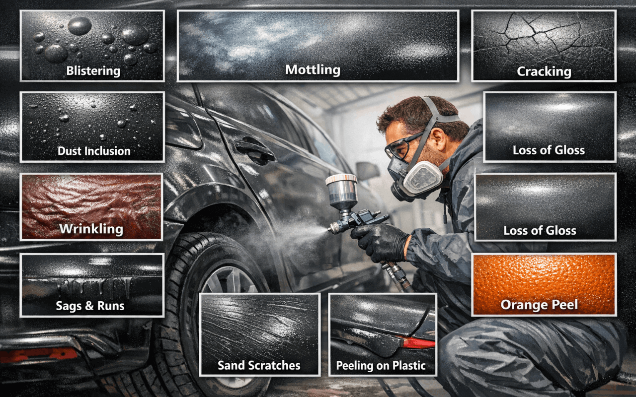 Troubleshooting Common Coating Failures in Automotive Refinishing