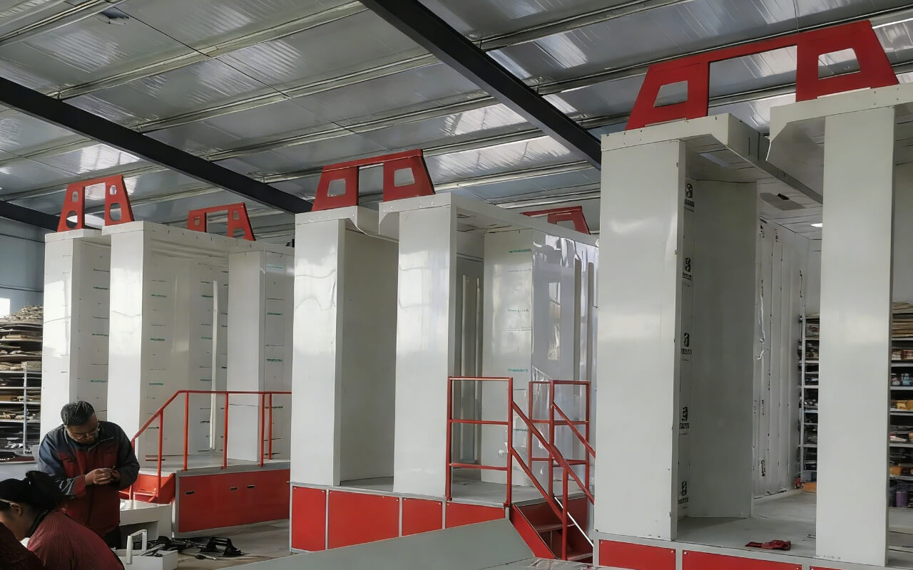 CE Certified Automated Paint Booth