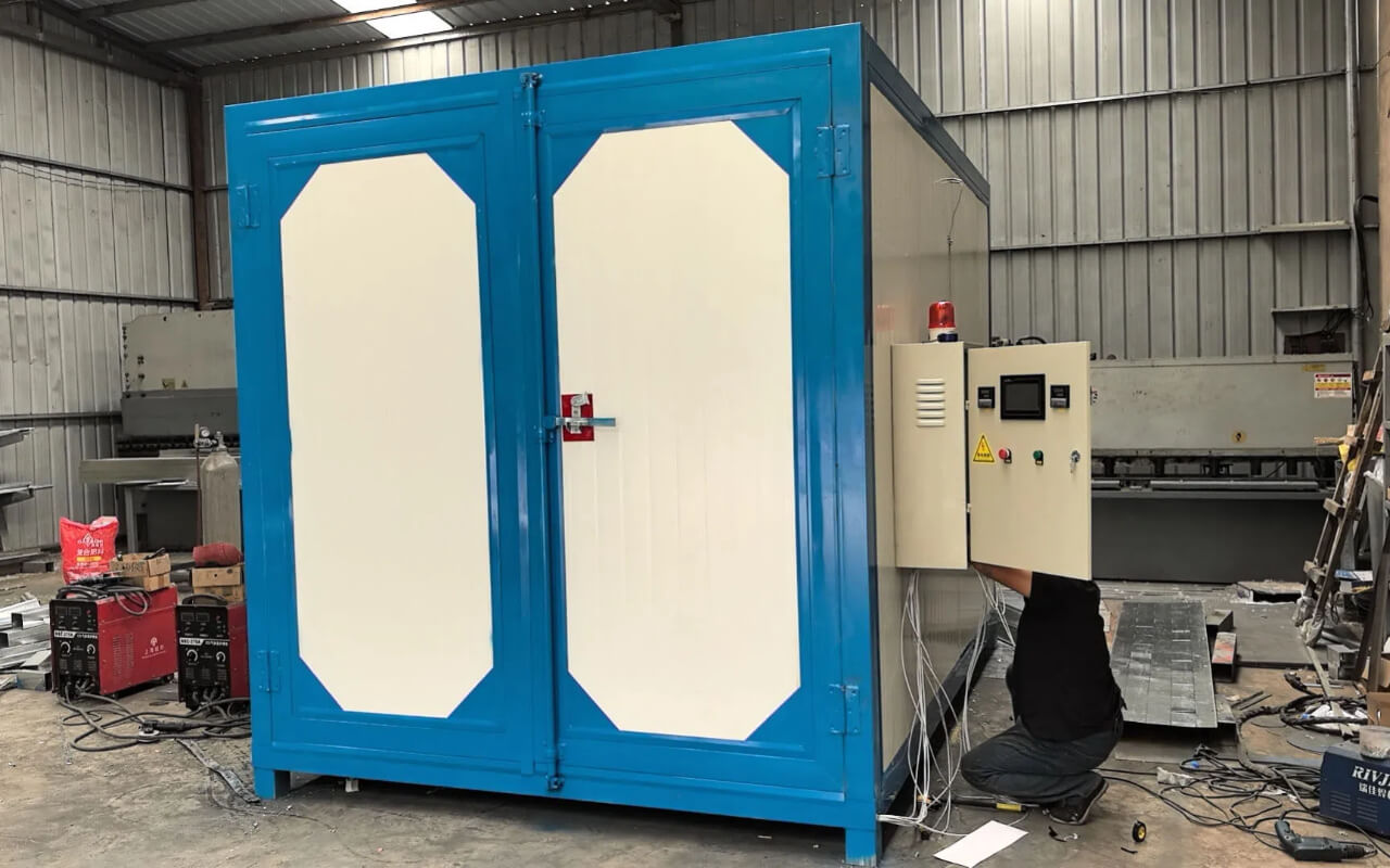 electric powder coating oven