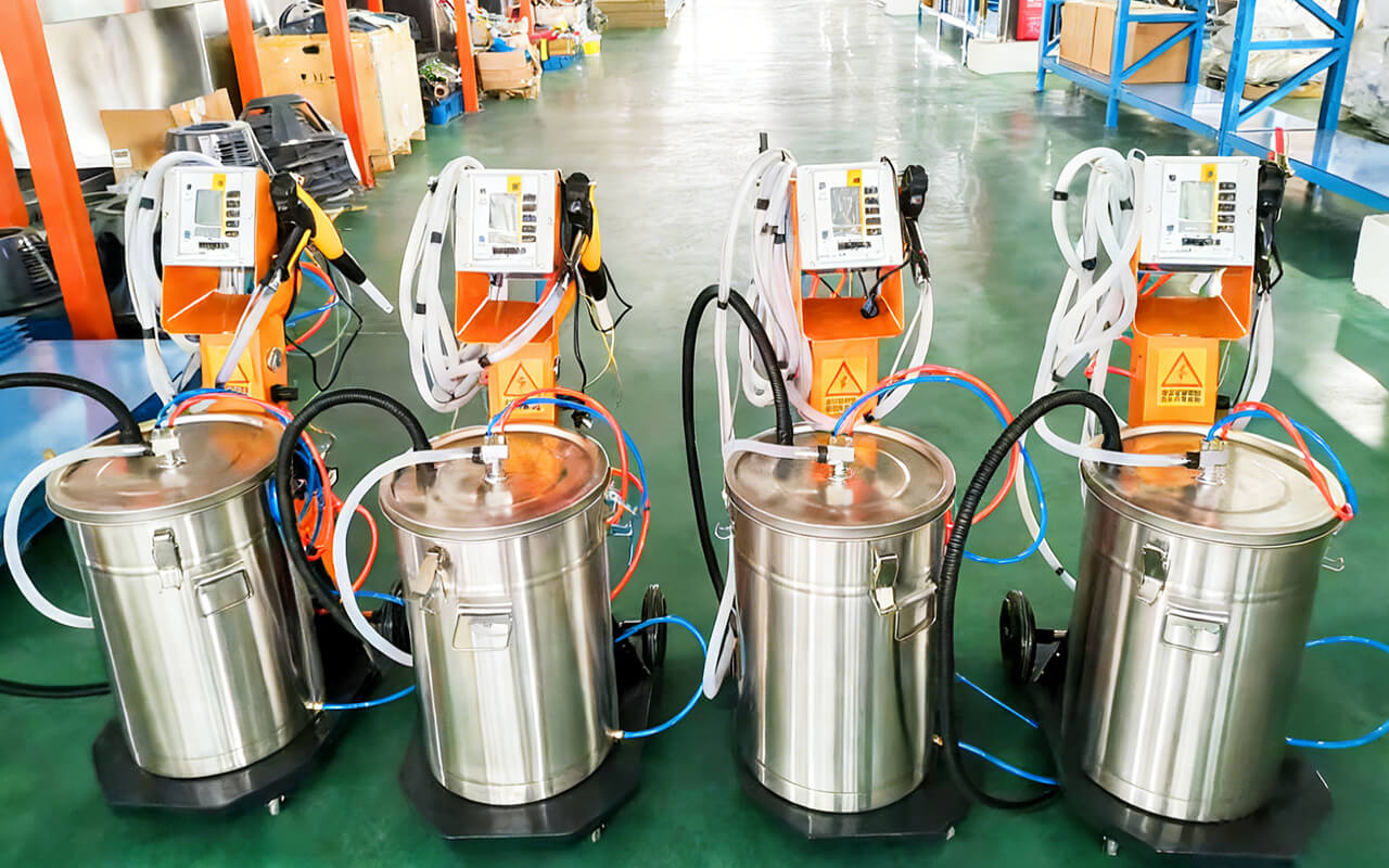 Manual Electrostatic Powder Coating Spray Gun 