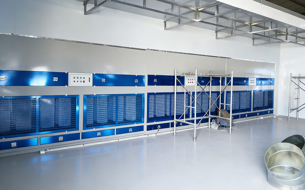 Innovative Spray Coating Booth for Liquid Coating Line
