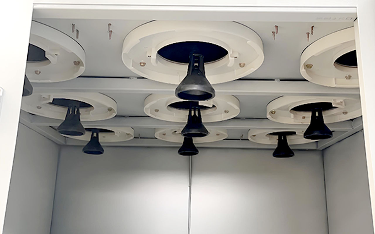 Handheld Powder Coating Spray Paint Booth 