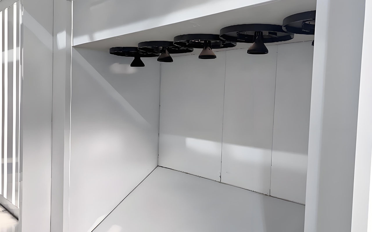 Small Powder Coating Spray Paint Booth