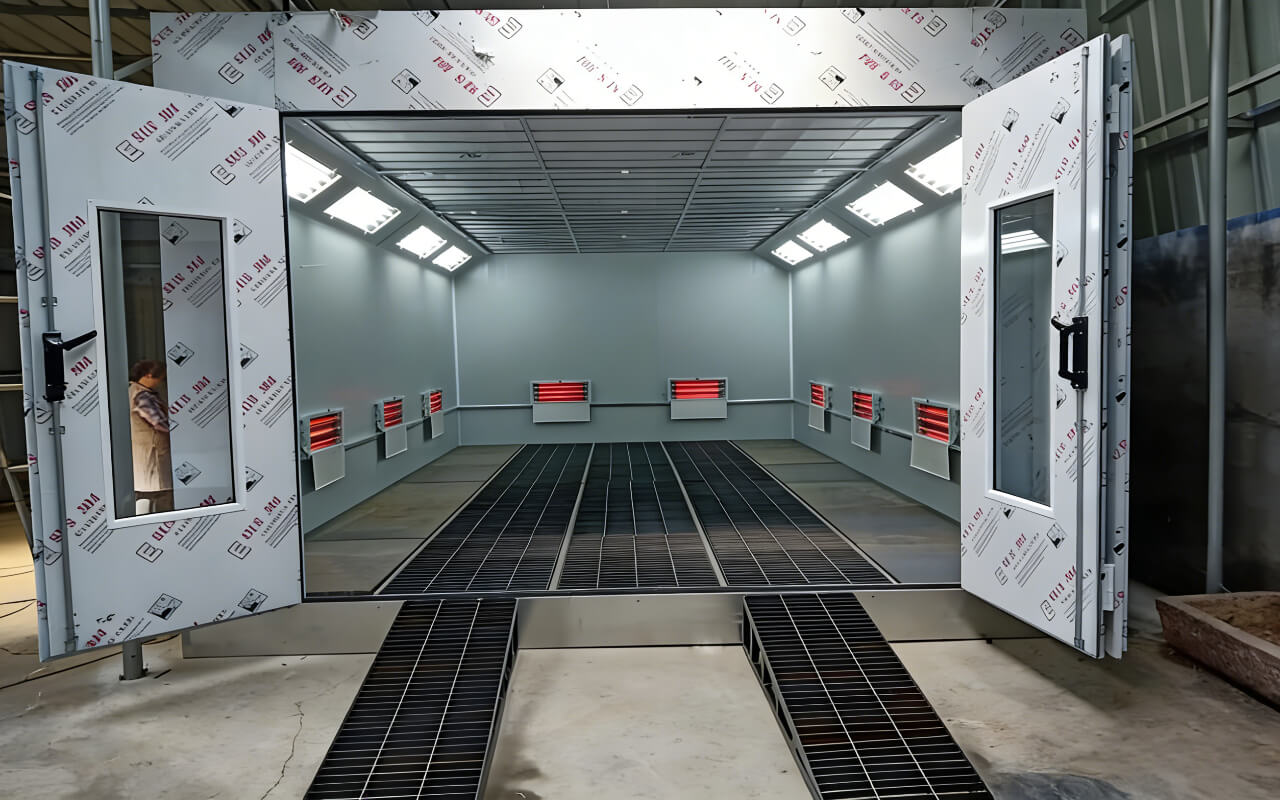 PP board Manual spray painting line