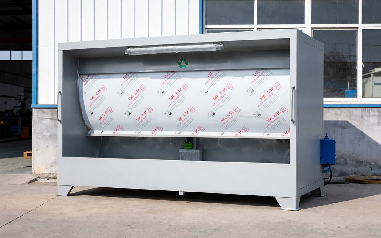 water curtain paint booth