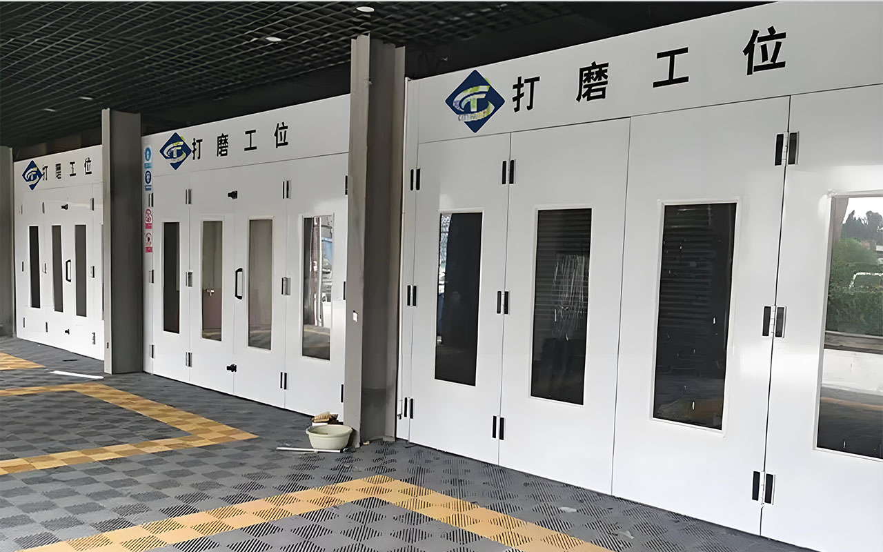 Car spray painting booth
