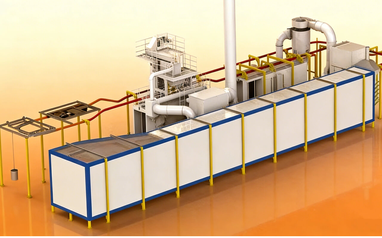 Automated Powder Coating Reciprocating Systems