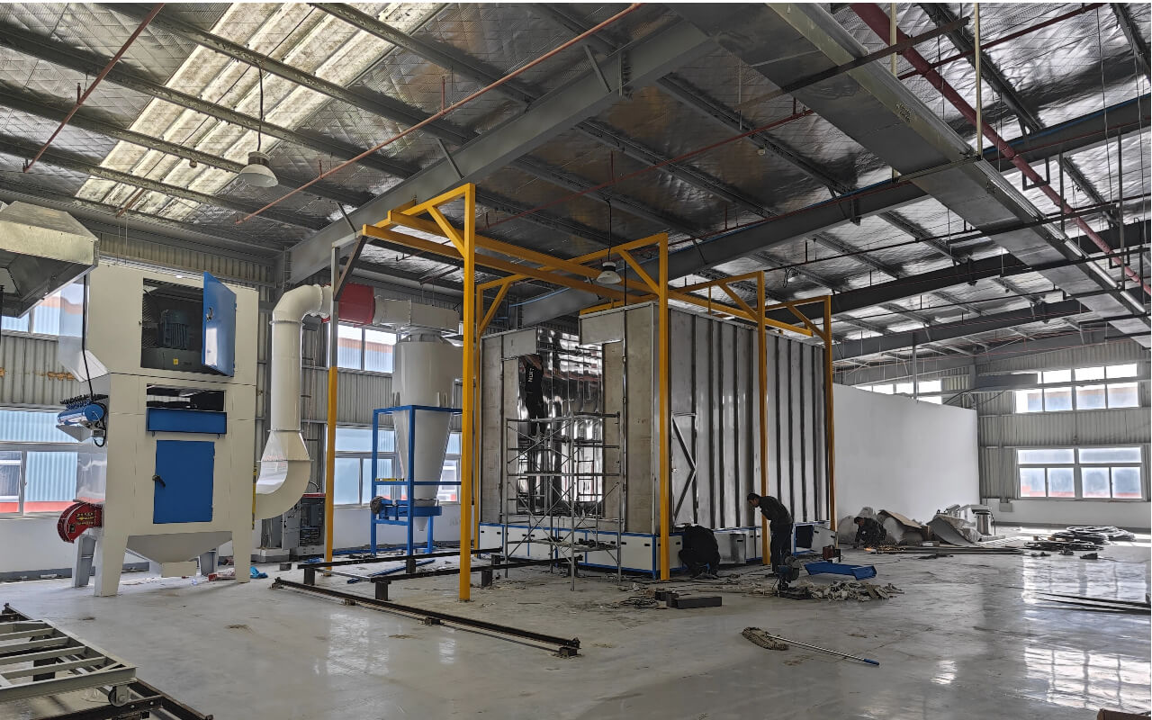 Automatic Powder Coating Line with Power and Free Conveyor
