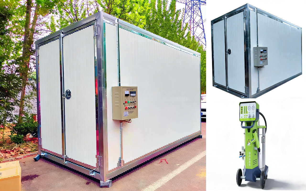Powder Coating Machine and Oven