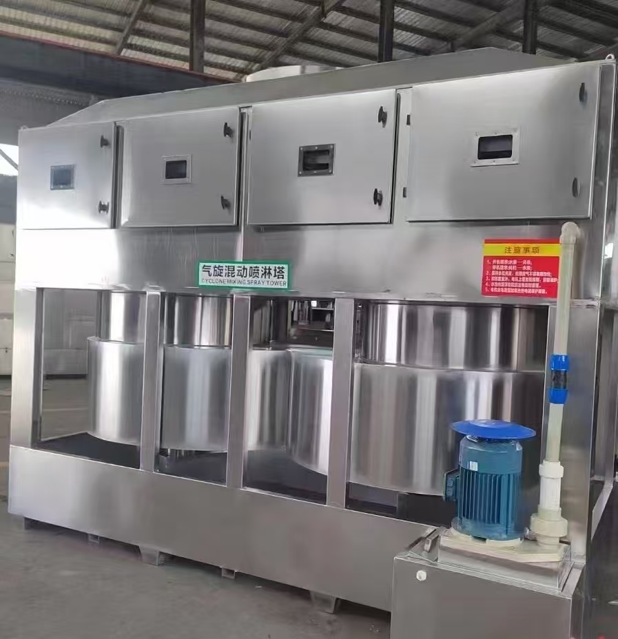 Cyclone Tower Spray Booth (or Centrifugal Scrubber Booth)2.jpg