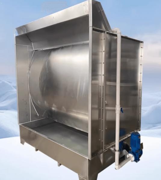 Galvanized Sheet Water Cabinet Spray Booth