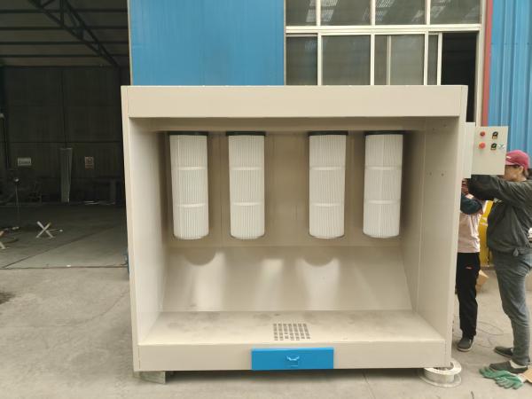 Powder Recycling Cabinet with 4 Filter Cartridges