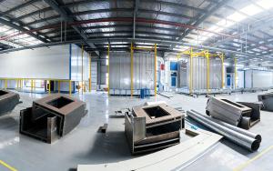 Automated Industrial Powder Coating Set