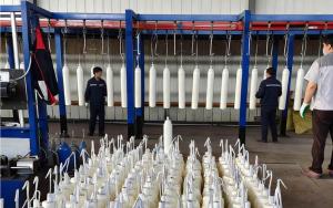 Handheld powder coating solution