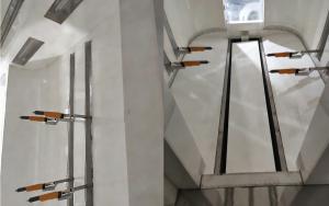 Reciprocating spray machines for metal, wood, and furniture