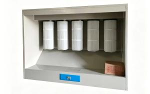 Powder Recycling Cabinet with 5 Filter Cartridges