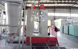 Powder coating recovery booths filter systems
