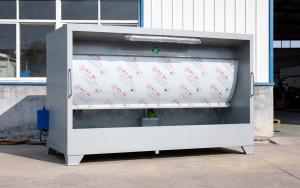 water curtain spray booth