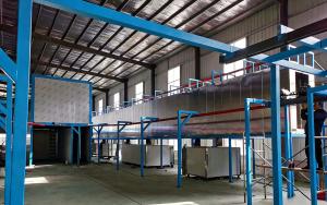 Spray and immersion type surface cleaning lines