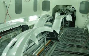 Auto electrophoretic production line