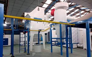 Environmentally Large-scale Cyclone Powder Recovery System for Powder Coating Production Lines 