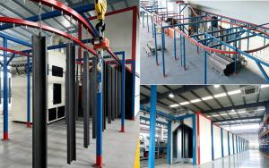 Powder coating pre-treatment