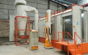 automatic powder coating line